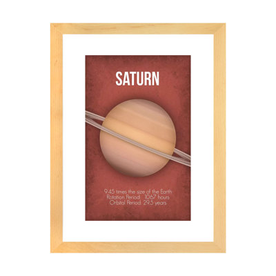 Décoration murale pour enfants Saturn