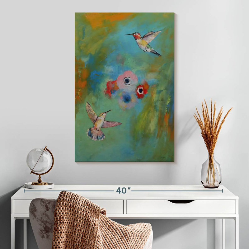 Brampt Hummingbirds, 30" H x 20" W