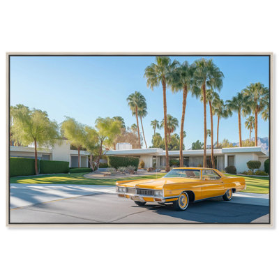Art Remedy Retro Photography Canvas, Bright Ride