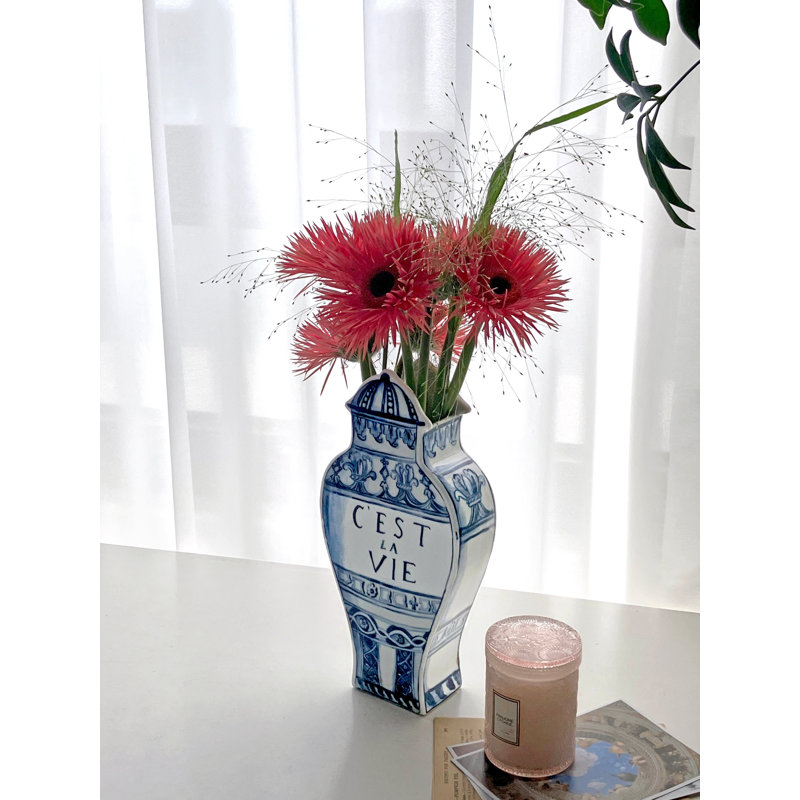 Well Versed Ceramic Table Vase