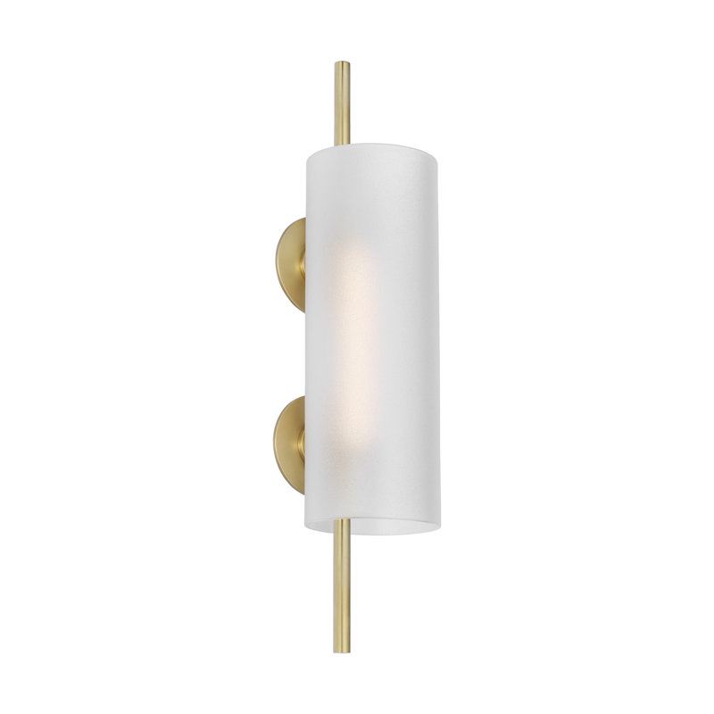 Trace 1 - Light LED Armed Sconce, Hand-Rubbed Antique Brass