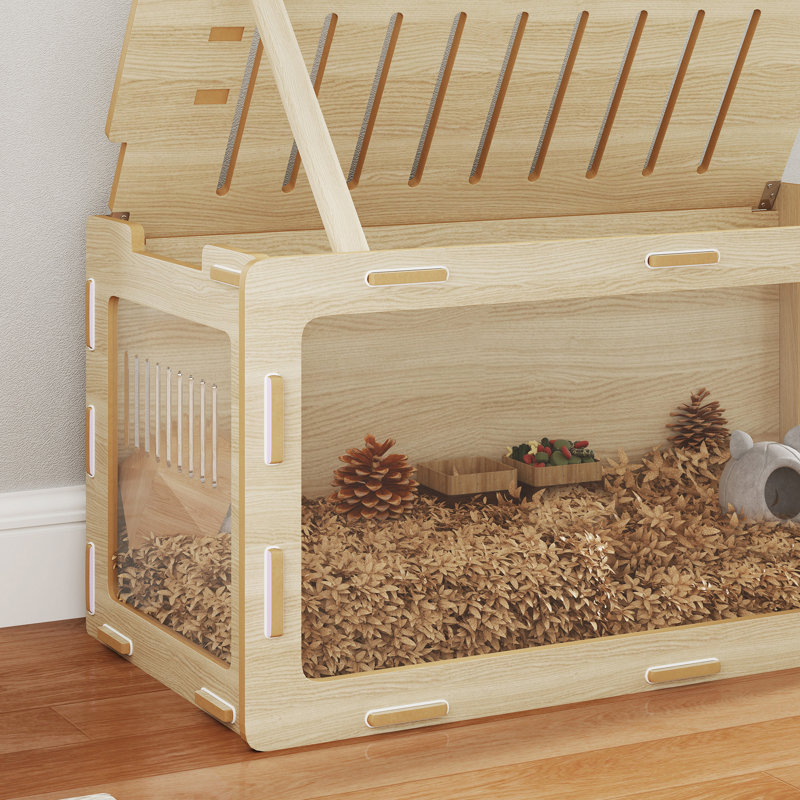 Cage à hamster avec vue facile