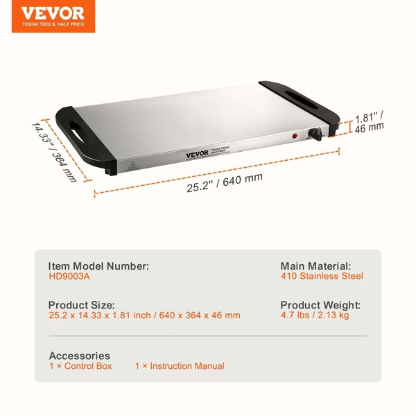 Dimensions du produit