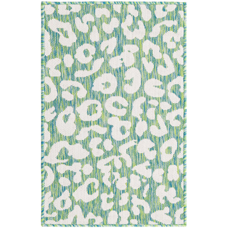 Tonquin Animal Print Indoor / Outdoor Rug, Rectangle 5'3" x 7'10"