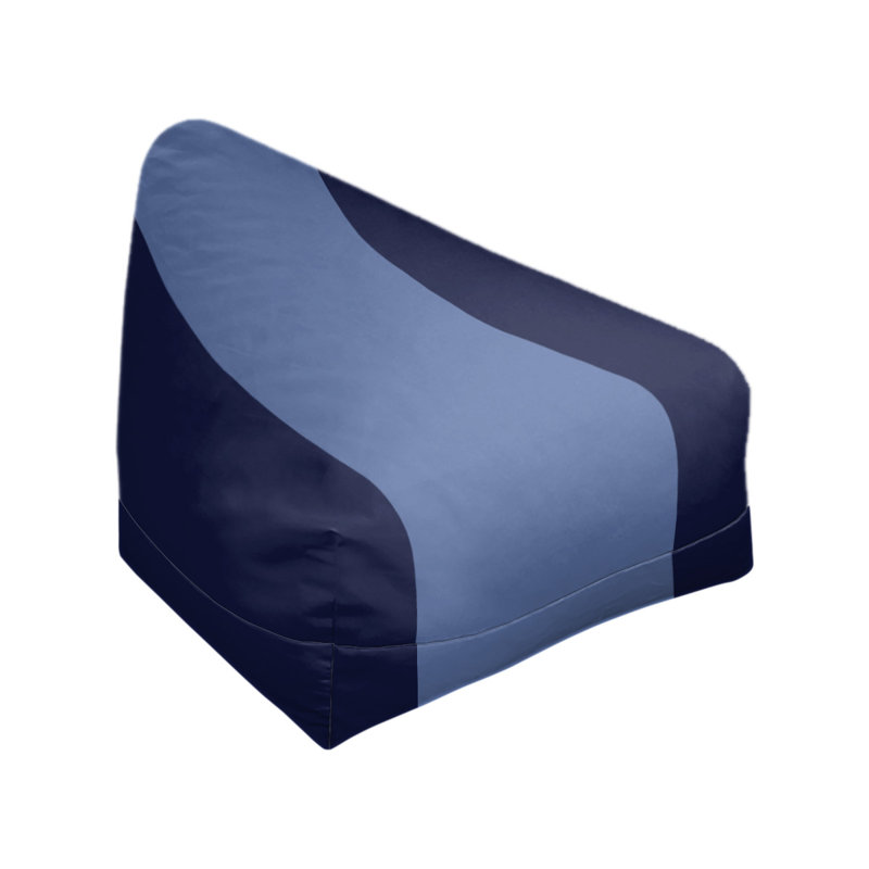 Fauteuil à billes Washington, 27 po x 27 po x 30 po, Bleu marine basketball / bleu basketball / bleu ma