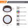 Round Colour Selectable Integrated LED Flush Mount Downlight
