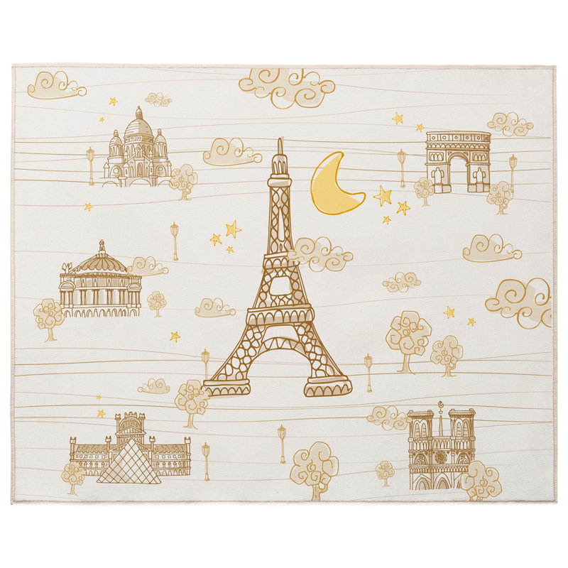 Wilbur 90cm L Cotton Playmat, Beige