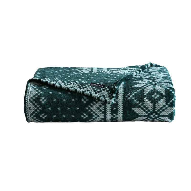 Couverture ultra douce et moelleuse Nautica, Grand lit