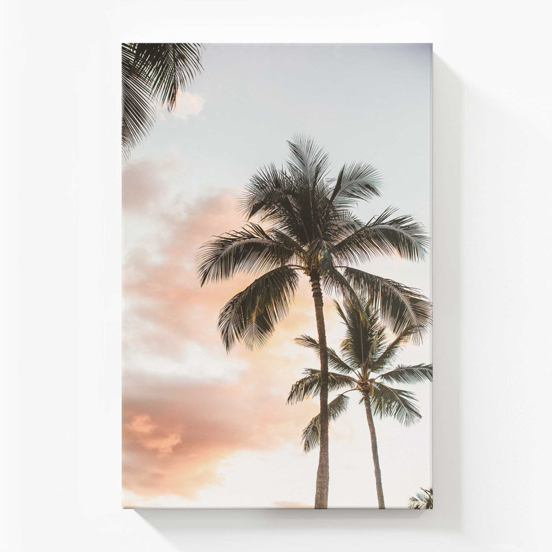 Impression sur toile Tropical Twilight, Toile tendue, 54" H x 36" W x 1.25" D