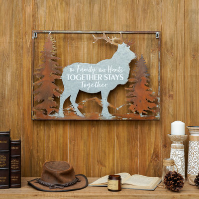 Rustic Landscape & Nature Wall Decor on Metal