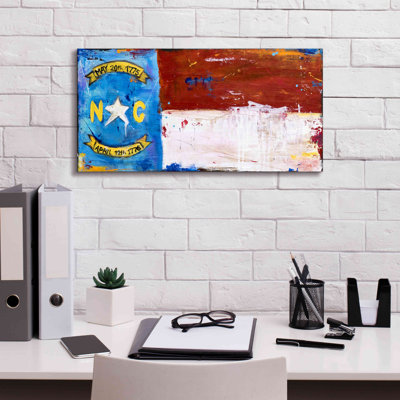 Epic Graffiti 'NC Flag' By Erin Ashley, Giclee Can " NC Flag " by Erin Ashley