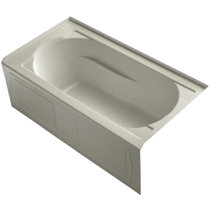Devonshire 60" x 32" Soaking Bathtub, Sandbar, Right