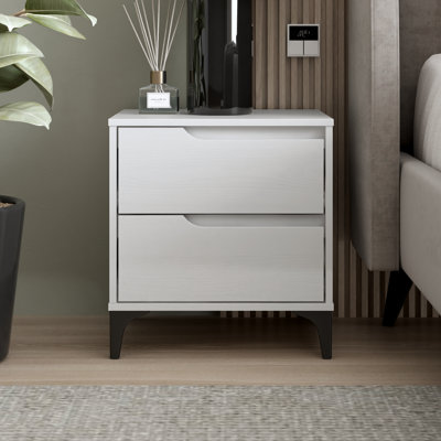 Norcross 20" 2 Drawer Nightstand