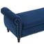 Repose-pieds rectangulaire en velours avec rangement multifonctionnel-1437747988
