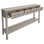 Rustic Entryway Console Table