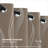 Spurgh Sliver Wave Foil Print Blackout Thermal Grommet Curtain Panels (Set of 2)-792607124-792607150