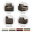Fauteuil pivotant rembourré de 36,2 po de largeur-546673098