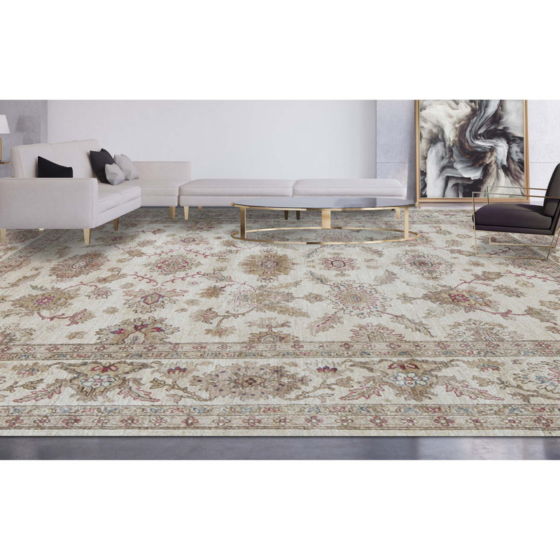 Sultanabad Wool Oriental Area Rug