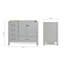 Cambridge 42'' W Single Bathroom Vanity Base-24411433-127170210