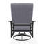 Chaise berçante pivotante en polymère St. Catherine-98360039-98360004