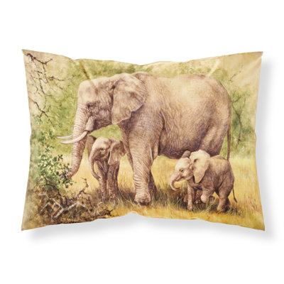 Taie d’oreiller éléphants