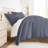 Duvet Cover Set Patterned Microfiber Ultra Soft Bedding in Blue Diamond-105814063