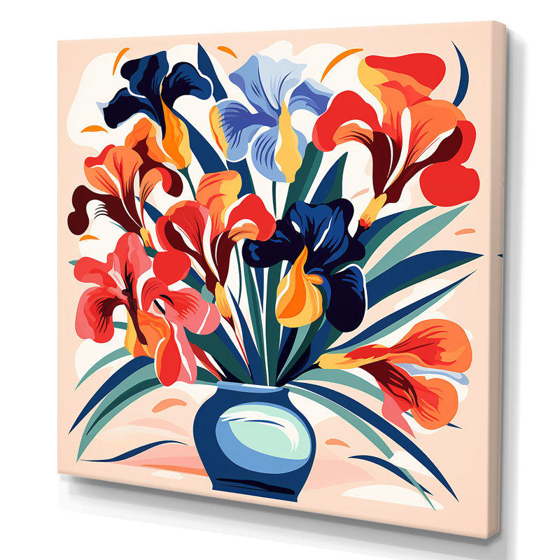 Art mural Henri Matisse, Toile tendue, H 30 po x l 30 po x P 1,5 po