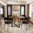 Modern Farmhouse Kitchen Dining Table Set-1072229147-1072229126-1066714989