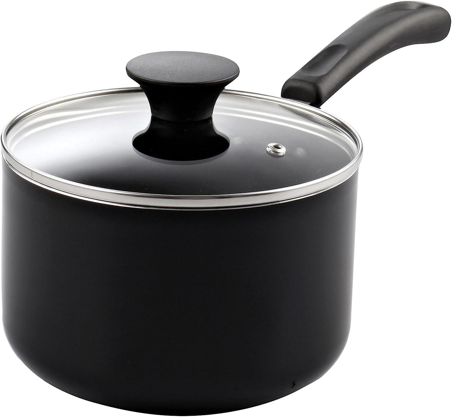 lätt Home Casserole antiadhésive de 24 cm turquoise avec couvercle. Acier vitrifié écologique, sans PFOA. Marmite adaptée pour induction, vitrocéramique, gaz. Jusqu'à 50 % d'économie d'énergie