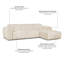 Romunda 3 Seater Sofa Bed-1326624724
