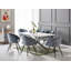 Goddard Mordern Tub Dining Chairs- Upholstered in Velvet, Cushion Padded With Metal Legs- Armchair Room Kitchen Living Room -1642962392