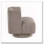 Chaise d'appoint pivotante rembourrée-1820311846