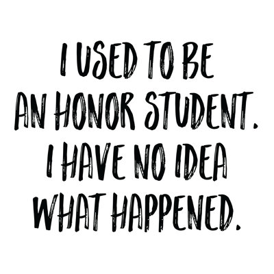 Honor Student - Wrapped Canvas Print