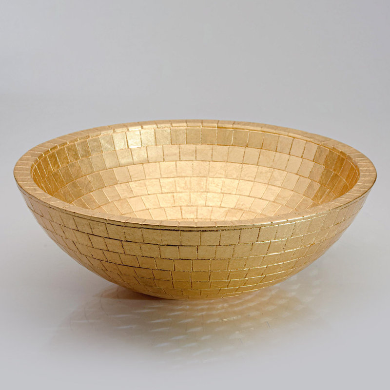 Atelier 16.5'' L Bathroom Sink, Gold