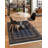 Traditional Hinshaw Runner Rug Blue Color-1986483531