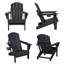 Chaise Adirondack pliante 1 pièce, chaise Adirondack ergonomique Hdpe-578971183