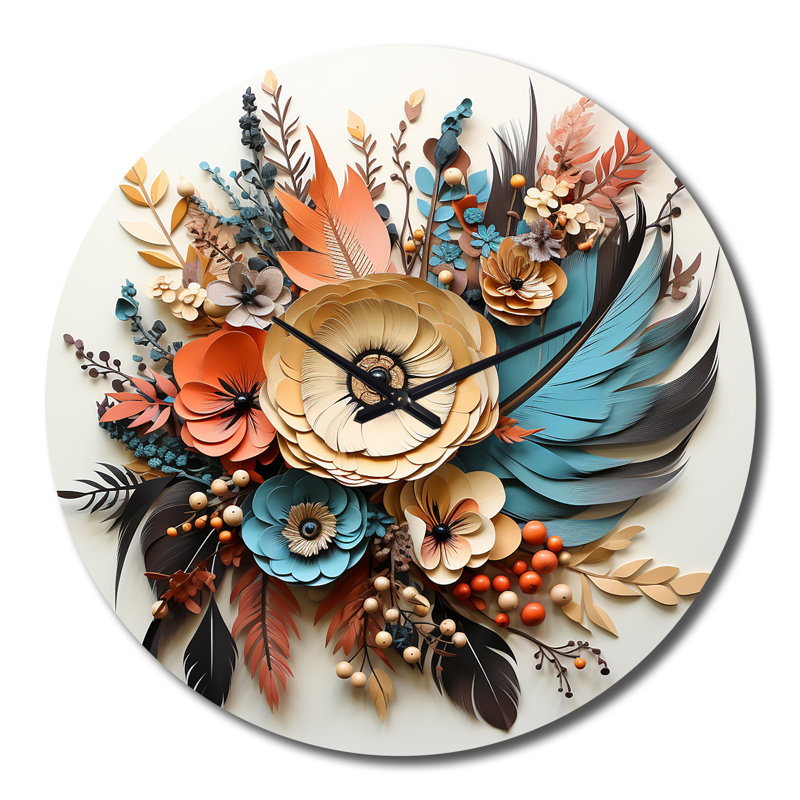 Metal Wall Clock, Extra Large