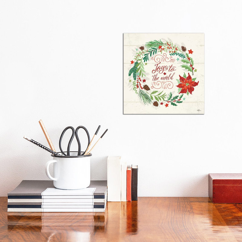 Holiday Joy III by Janelle Penner - Wrapped Canvas Print, 30.48 cm H x 30.48 cm W