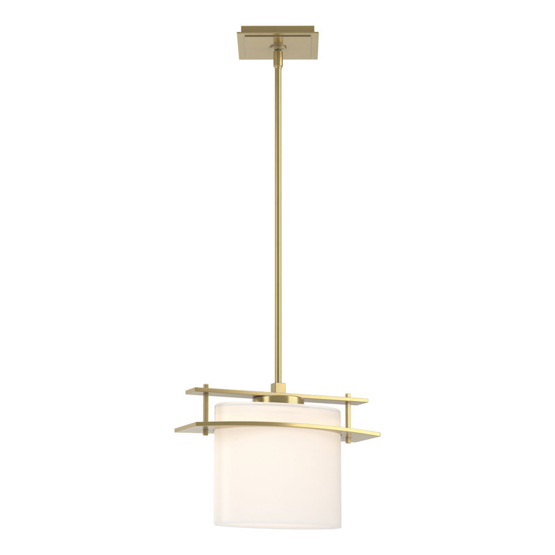 Arc 1 - Light Unique/Statement Geometric Pendant, Modern Brass, Standard: 8.6" to 53.6"