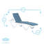 Resol - Master Sun Lounger & Cushion-1629801799