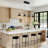 Mantasha 4-Light Dimmable Kitchen Island Linear LED Pendant