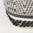 Lanett Upholstered Cotton Blend and Wool Ottoman