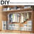 6-Tier Slim Shoe Storage – White – Narrow Shoe Rack, Hidden Closet Organizer For Small Spaces, Tall Shelf For Wall Behind Door Or Entryway