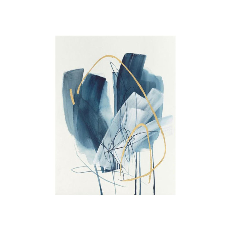 Neutral Blooms IV Painting by Janice Sadler, Glass Coat, 40" H x 30" W x 1.5" D