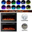 Aakifa Symple Stuff Black Electric Fireplace with 5000 BTU-119728374