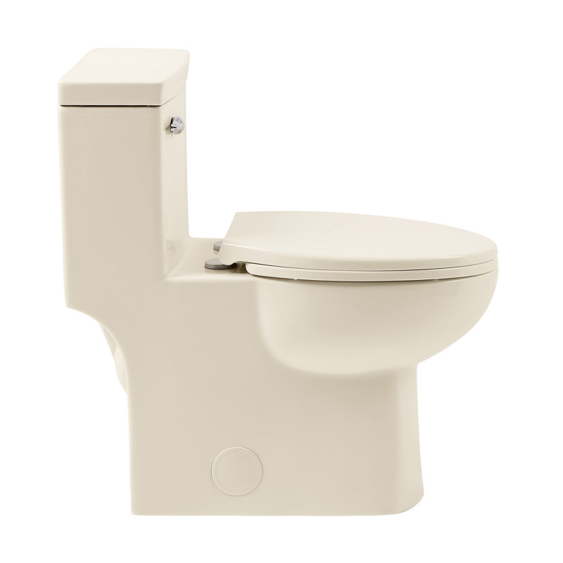 Toilette une pièce Classe, Gauche, Bisque