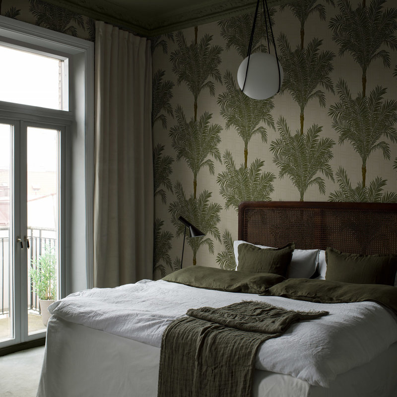 Boråstapeter Copacabana Wallpaper, Green