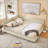 Queen Size Upholstered Tufted Bed Frame-1699051973