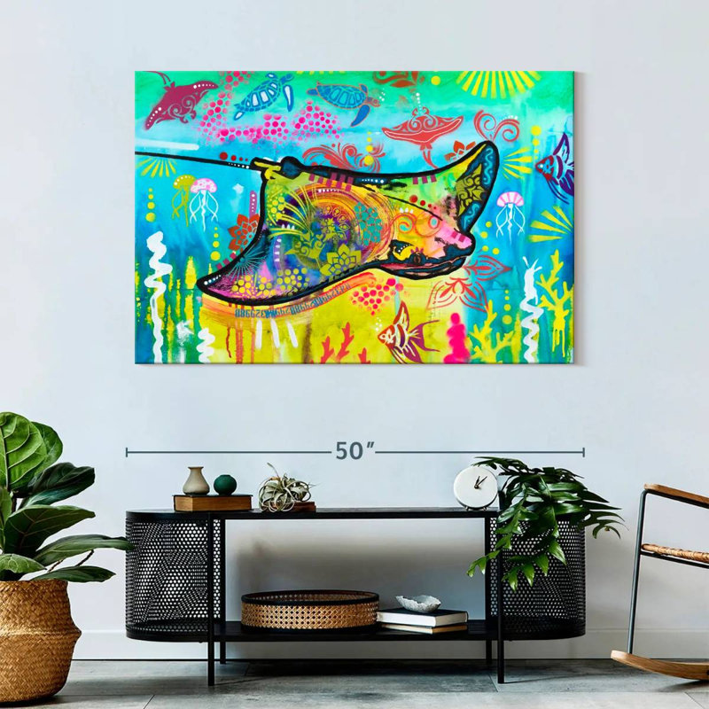 Brampt Sting Ray, 32" H x 48" W