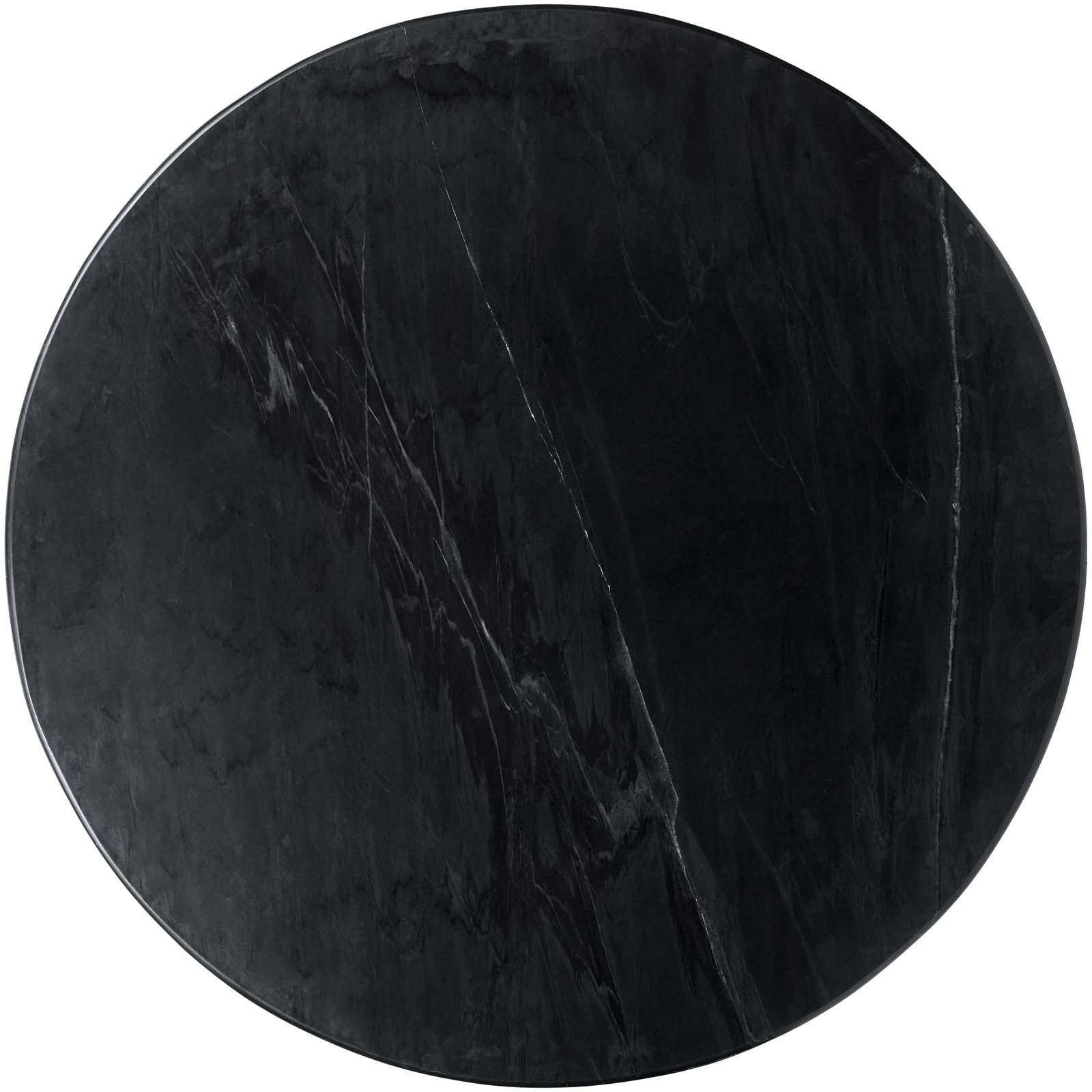 71" Acacia Dining Table, 30"H x 55"W x 55"D, Black